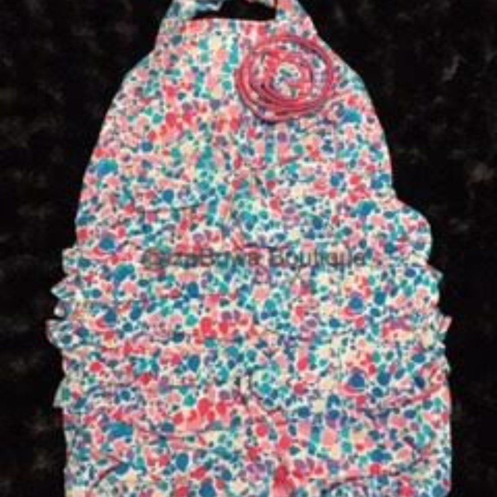 Blue Splash Sunsuit Romper  SUNBLUS  Small 0-3m  NWT Boutique
